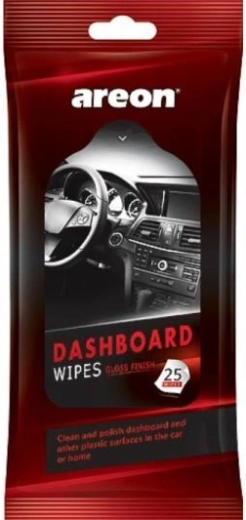 Vlhčené ubrousky na palubní desku AREON Car Wipes Dashboard, 25 ks