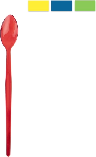 Koktejlová lžička Lily z plastu UH – barevný mix