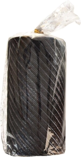 Svíčka válec Caro černá 7 × 10 cm