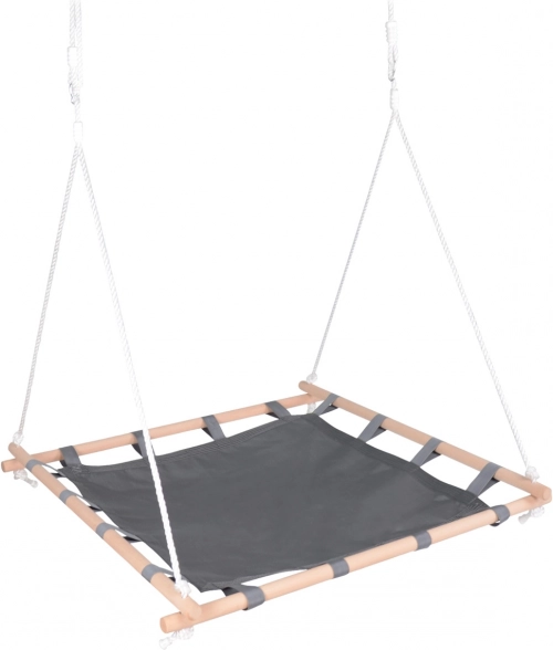 Houpačka v dřevěném čtvercovém rámu Small Foot