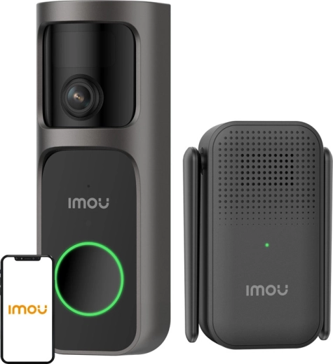 Imou bezdrátový videozvonek doorbell 3 kit (s přijímačem)