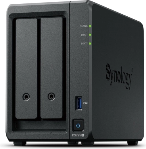 Synology DiskStation DS725+ NAS server se 2 pozicemi