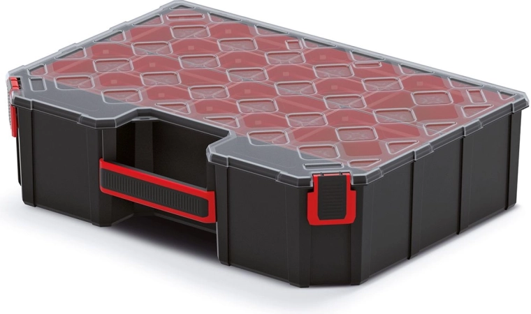 Vysoký organizér TAGER s krabičkami 390 × 284 × 105 mm