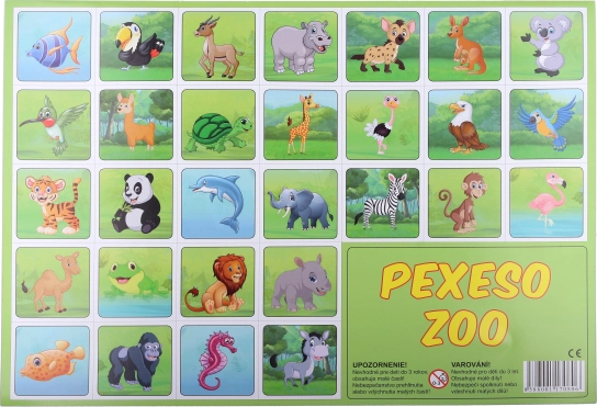 Pexeso ZOO - Společenská hra
