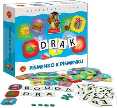 Alexander Písmenko k písmenku – didaktická hra pro předškoláky