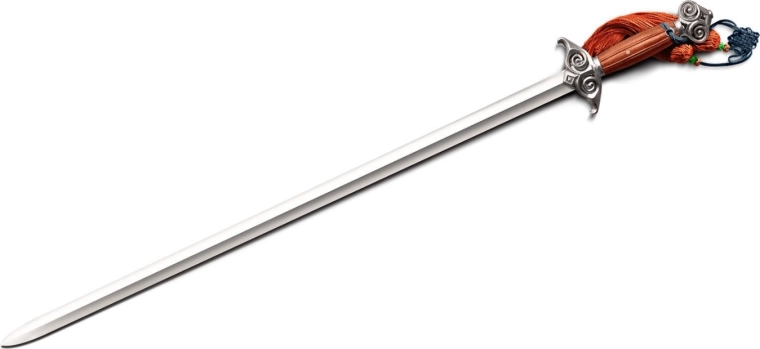 Cold Steel Chinese Leaf Gim čínský meč 84,5 cm s palisandrovou rukojetí a dřevěnou pochvou