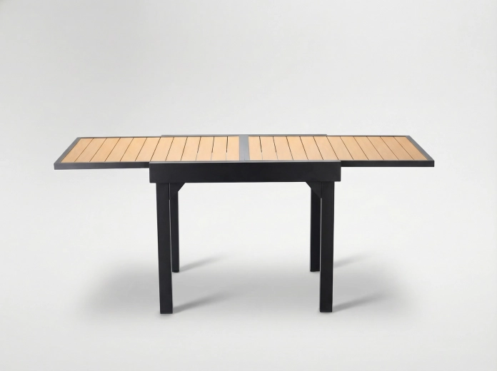 Rozkládací hliníkový zahradní stůl Alex 90–180 × 90 × 75,5 cm
