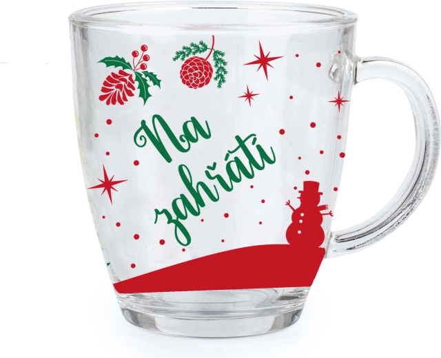 Skleněný hrnek Domácí vaječňák 350 ml