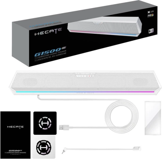 Herní soundbar Edifier Hecate G1500 Bar bílý