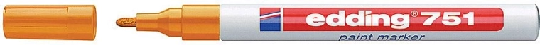 Lakový popisovač oranžový Edding 751
