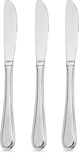 Sada ocelových jídelních nožů SIREN, 3 ks