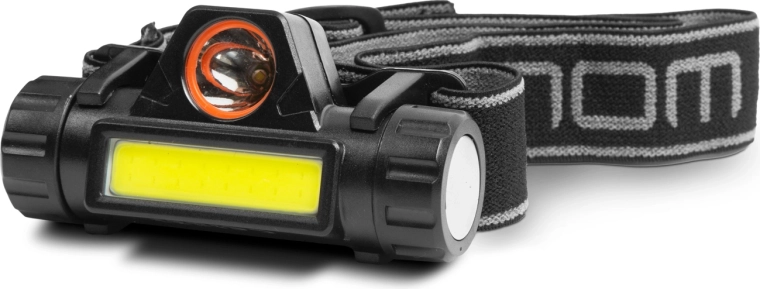 Nabíjecí čelovka COB a SMD LED