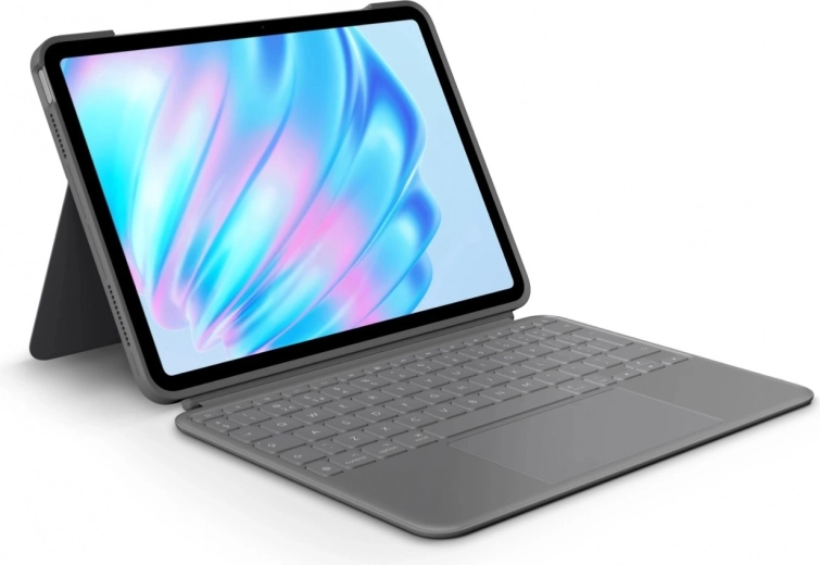 Logitech Combo Touch pouzdro s odpojitelnou klávesnicí pro iPad Air 11" (M2) a iPad Air (5. generace) – šedá Oxford