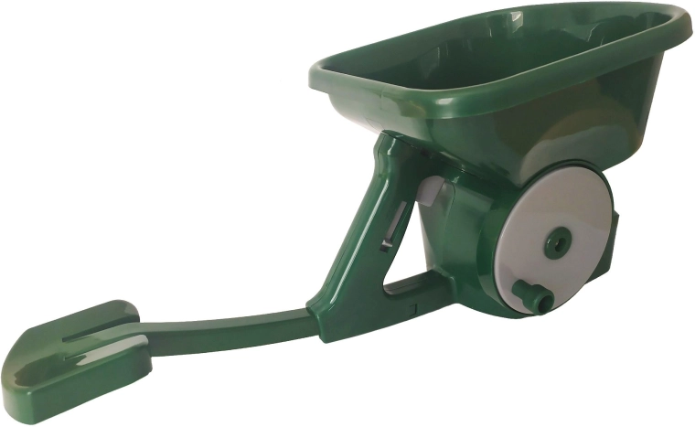 ruční rozmetadlo travní směsi 3 l s teleskopickou oporou předloktí