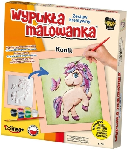 Vystouplé malování Milusie – koník