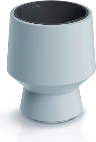 Květináč s vložkou 27 cm světle šedý HEOS