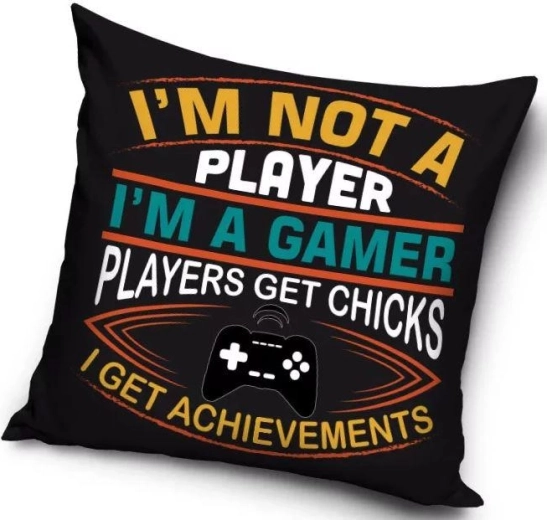 Povlak na polštář Gamer