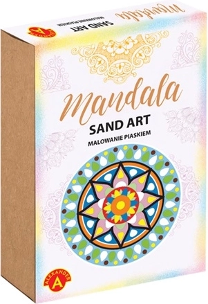 Alexander sand art mandala 2 – malování pískem