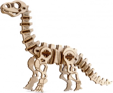 Dřevěné 3D puzzle diplodocus 50 dílů