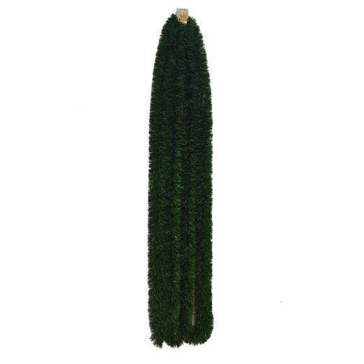 Zelený vánoční řetěz 6 m, průměr 10 cm