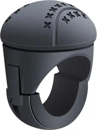 Univerzální otočná knoflíková opěrka na volant – černá