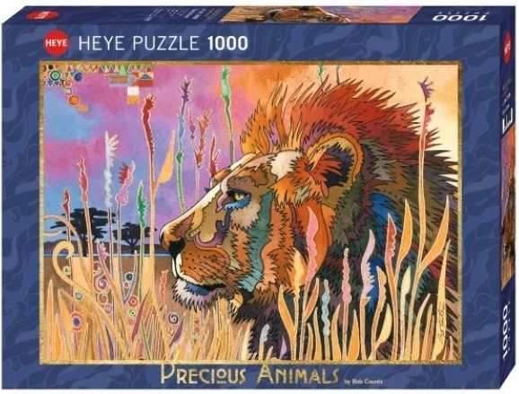 Puzzle HEYE 1000 dílků – král zvířat