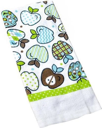 Kuchyňská utěrka TORO s motivem jablíček, 38 × 63 cm, 2 ks