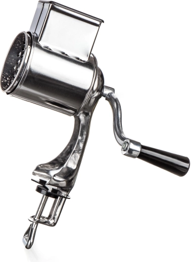 Nerezový ruční mlýnek na strouhanku, ořechy a sýr CULINARIA se šroubovým upevněním