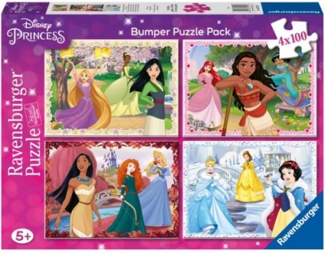 Ravensburger puzzle disney princezny 4×100 dílků