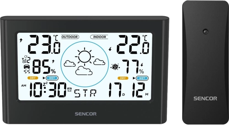 Meteostanice Sencor SWS 2600 s bezdrátovým senzorem