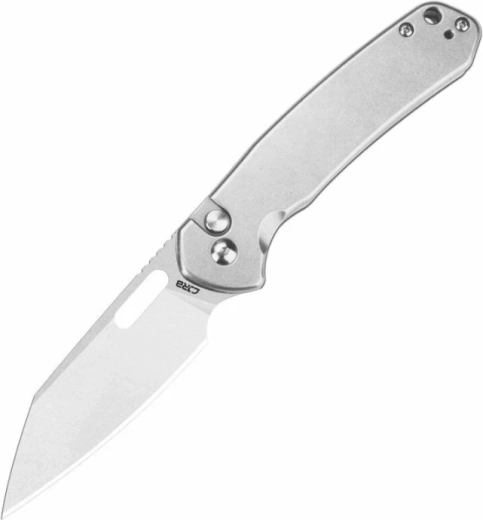 CJRB pyrite-alt kapesní zavírací nůž 7,9 cm satin, celokovový