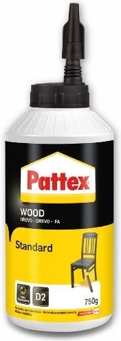 Lepidlo na dřevo D2 PATTEX Standard 750 g