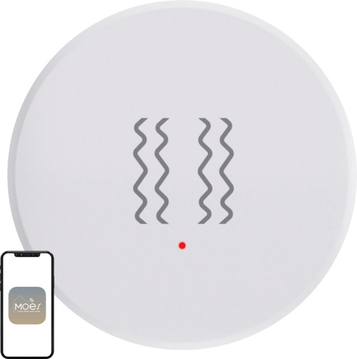 Moes ZigBee vibrační senzor ZSS-S02-VBR-C