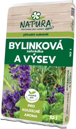 Substrát pro bylinkovou zahrádku 10 l NATURA