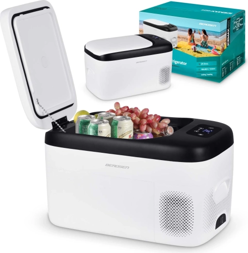 Kompresorová autochladnička BERDSEN Icemax 401 21 l bílá