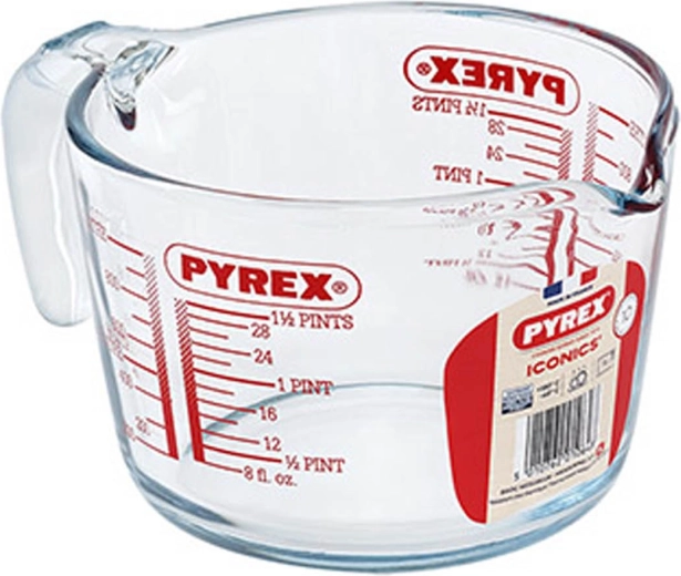Skleněná odměrka PYREX 1 l