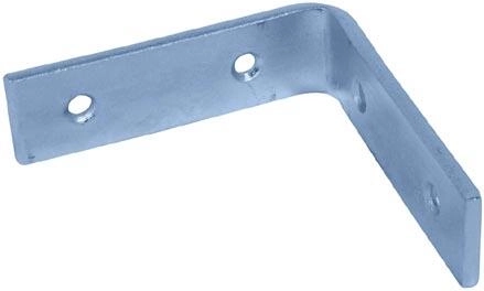 Rovnoramenný úhelník 40 × 100 × 100 mm, pozinkovaný, balení 4 ks