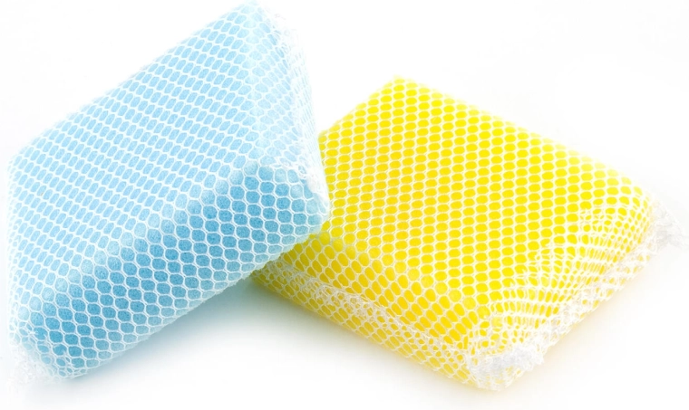 Houbičky na nádobí s jemnou sítí, 2 ks