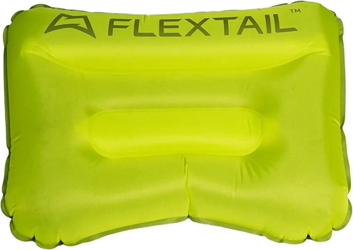 Nafukovací polštář Flextail Tiny pillow zelený
