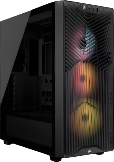 CORSAIR 3200D RS ARGB mid-tower se zatmaveným sklem