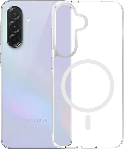 3mk Armor magcase průhledné pouzdro s magnetickým kroužkem pro Samsung A37 5G