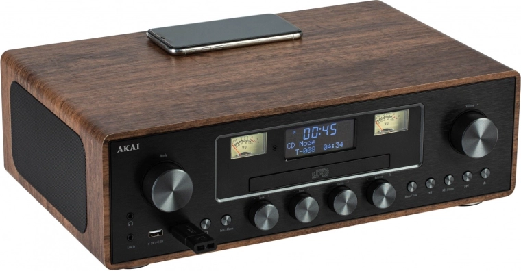 Akai rhapsody mikrosystém s CD, DAB+/FM a Bluetooth