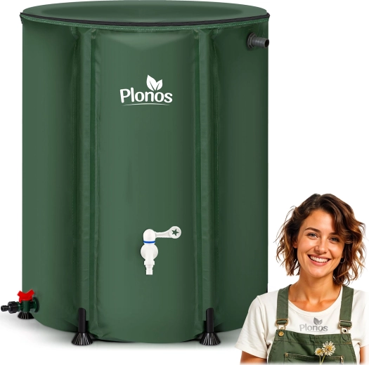 Skládací sud na dešťovou vodu 500 l Plonos