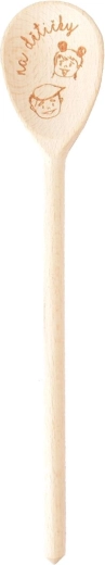 Dřevěná vařečka „Na dětičky“ 30 cm