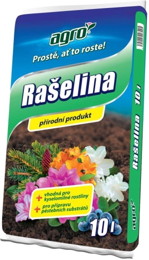 Rašelina 10 l AGRO