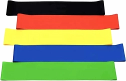 Sada odporových gum na cvičení – 5 kusů