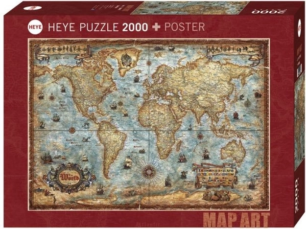 Puzzle HEYE svět, 2000 dílků