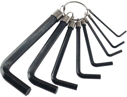 Sada imbusových klíčů 2–10 mm, 8dílná