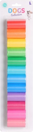 Sáčky na psí exkrementy DOGS, PE, mix barev, 240 ks