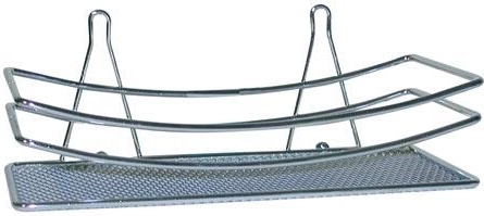 Koupelnová polička chrom 25 × 11 × 5,5 cm